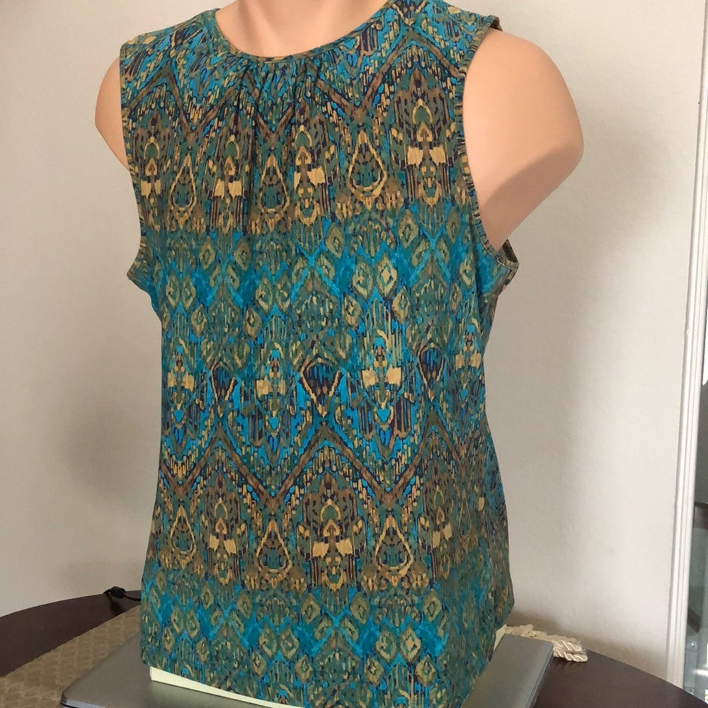 Chaps sleeveless blouse XL